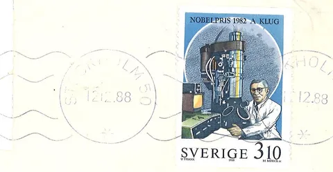 Sir Aaron Klug commemorative cover
